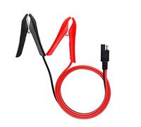 PNGKNYOCN 12V Battery Alligator Clip to SAE Connector Extension Cable,15AWG SAE Quick Release Adapter to Alligator Clips Quick Disconnect Cable（1M/3FT）