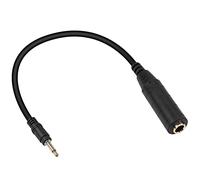 PNGKNYOCN 30cm 3.5mm to 6.35mm TS Mono Male Audio Cable for Amplifier, Laptop, Guitar