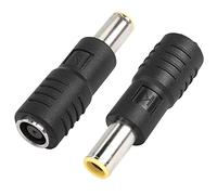 PNGKNYOCN DC 8MM Coupler Male to Female,DC7909 Power Connector Converter Plug for Solar Generator Solar Panel and portable power plants(2-Pack)