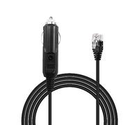 PNGKNYOCN Radar Detector Adapter Cable，12V Car Cigarette Lighter to RJ11 Power Adapter Cable with 2A Fuse for Powering Radar Detectors with RJ11 Jacks(1.5M/4.9FT)