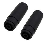 PNGKNYOCN Speakon NL4FC,4 Pin Audio Connector NL4FC Audio Line to Connector Speaker Female to Female Extension Plug for Audio Adapter Amplifier, Mixer (2-pack)