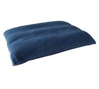 PnH® ALL FLEECE Dog Bed Cushion - Super Soft Fleece. UNIQUE LUXURY DEEP FILLED CHANNELLED FIBRE FILLED INNER TO PREVENT SHAPE LOSS (XXL GIANT 137cm x 87cm, Harbour Blue)