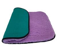 PnH Veterinary Bedding®- CLASSIC RANGE Binded for Extra Strength & Durability. Soft Fleece Vet Bedding Pieces with a Professional Look. GREY, WHITE - MANY COLOURS, MANY SIZES (LILAC, 38cm x 50cm)
