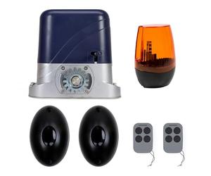 PNI AP800D gate Automation kit, Motor, photocells, Remote Control, lamp, Sliding gate 230V, 1100 N and 800KG