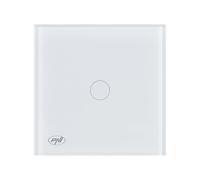 PNI CS101W 2-way and 4-way touch switch, 800W, with On/Off LED indicator, white