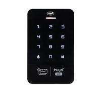 PNI DK150T Access Control Keyboard with Wi-Fi, Unlocking with PIN, RFID Card and from The Tuya Smart Application, IP65, Black