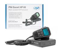 CB radio station PNI Escort HP 65 ASQ, multi-norm, Noise Blanker, ASQ, adjustable SQ, 12 V - 24 V, cigarette lighter plug included
