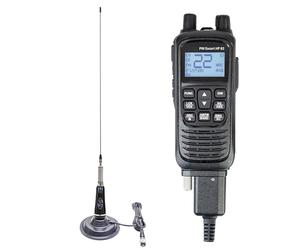 PNI Escort HP 82 portable CB radio station kit, multi standard, 4W, 12V, AM-FM with PNI LED 2000 CB antenna