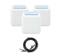 PNI GB1200 Gigabit Mesh Wi-Fi system package and 1bc S/STP CAT7 flat network cable PNI U7015B 1.5m