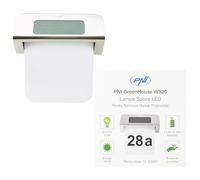 PNI Greenhouse WS20 LED Solar lamp for Property Number Lighting, Wall mounting