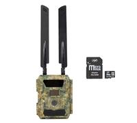 PNI Hunting 400C PRO 24MP Hunting Camera Package with 4G LTE Internet, GPS 32GB MicroSD Memory Card with SD Adapter