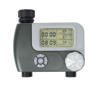 PNI WT10 Irrigation Programmer, LCD Display, 3/4 Connection, 2 Outputs, Dark Green, White, 150 X 50 X 100mm