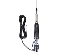 PNI LED 1000 foldable CB antenna, 80 cm long, with cable and fixed butterfly mount, 26-30 MHz, 300 Watt, illuminates during transmission