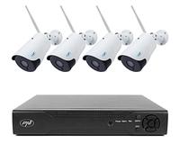 PNI NVR House IP716 video surveillance package and 4 IP52 cameras with IP, 2MP