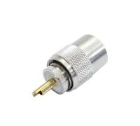 PNI PL259 connector for RG58 cable, golden center pin 9 mm