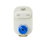 PNI PNI-SV160 SV160 Water Valve with Wi-Fi, DN20, 3/4", Control from The Tuya Smart Application, Compatible with Amazon Alexa and Google Home, White/Blue