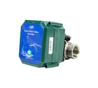 PNI PNI-SV200 SV200 Smart Water Valve, Wi-Fi connectivity, IP65, DN20, 3/4 Tuya Application, Compatible with Amazon Alexa and Google Home, Green