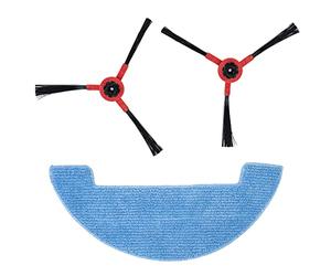 PNI Replacement brushes and mop for the intelligent vacuum cleaner robot SafeHome Cleaner PTV35