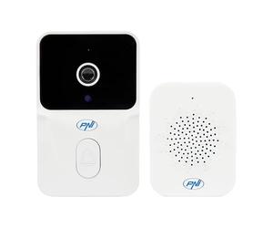 PNI Safe House IDB15 WiFi video doorbell, night vision, IP54, built-in battery, control from the Tuya application