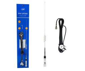 PNI UF500 UHF Mobile Antenna 430-470MHz PMR 5m RG58 PL259 Boot Mount Car Truck