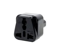 PNI UK-Europe Socket Adapter, 220V, Black