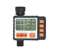 PNI WT11 Irrigation Programmer, LCD Display, 3/4 Connection, Black Orange, 110 X 55 X 80mm