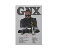 PNIJXPKJO Kendrick Poster Lamar Music Rapper Singer GNX Album Posters for Room Aesthetic Canvas Wall Art Bedroom Decor20x30inch(50x75cm)