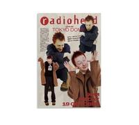 PNIJXPKJO Radiohead Poster Music Rock Band Live In Tokyo Dome Posters for Room Aesthetic Canvas Wall Art Bedroom Decor08x12inch(20x30cm)