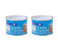 PNJB, 151 Coatings Paint Primer Metallic Gloss Matt 180ml, Non-drip Paints, Hard Drying, Hard Built, And High Performance (Yacht Varnish Gloss, Pack of 2)