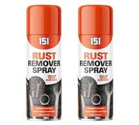 PNJB 151 Rust Remover Spray, Fast-Acting Formula, Removes Old Rust and Prevents New Corrosion, Ideal for Tools, Machinery & Equipment Maintenance, 400ml (2PCS)