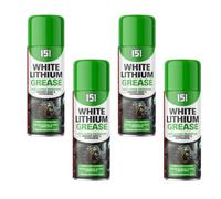 PNJB 151 White Lithium Grease Spray, Multi-Purpose Lubricant Aerosol, Rust & Corrosion Protection, Indoors and Outdoors, Water- & Heat-Resistant Grease for Hinges,Gears, Bearings,400ml (4PCS)