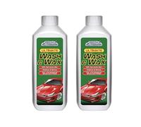 PNJB 2-in-1 Car Shampoo and Wax, Smooth, Streak-Free Glossy Finish, High-Foaming Cleaning Formula, Convenient and Cost-effective,Safe for All Vehicle Types, Cars, Motorcycle (2PCS)