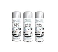 PNJB All Purpose Gloss Aerosol Spray, High Performance, Glossy Finish, Fast Drying, Scratch and Water resistant, Multipurpose White Gloss Aerosol, 250 Ml (3 Pcs)