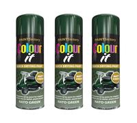 PNJB All-Purpose Nato Green Aerosol Spray Paint, Quick Drying Spray, Fast Dry and Excellent Coverage for Wood, Metal, Plastic, 400ML (3PCS)