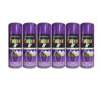 PNJB All Purpose Purple Gloss Spray Paint, Interior and Exterior Application, Quick Drying, Compact & Convenient, Gloss Finish for Metal, Plastic, and Wood,250ML, (6PCS)