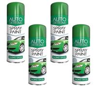 PNJB All Purpose Spray Paint Aerosol, Gloss Metal Plastic, Smooth Shiny Finish, Fast Drying Formulation, DIY Paint for Wood, metal, plastic, fabric, ceramics, Green (1 Pcs)