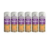 PNJB, All Purpose Yacht Varnish, Professional Gloss Finish Spray Wood Color Paint, Interior, and Exterior Surfaces, Fast Drying Sealer, Easy to Apply, Durable & Flexible Adhesion, 200ml, (6 Pcs)