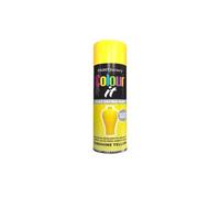 PNJB All Purpose Yellow Spray Paint, Aerosol Spray, Quick Drying, Excellent Coverage for Car, Van, Wheel, Metal, Ideal For Rust-Free Metal Surfaces, Excellent Coverage 250ml, (1PCS)