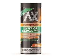 PNJB Auto Extreme Bring It Black Interior Cleaning Wipes, Streak-Free Finish, Durable, Tear-Resistant, Quick-Dry Formula, Multipurpose Wipes Suitable for Vehicles, Office, &Household (1PCS)