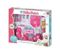 PNJB Chef Cook Toy, Real Kitchen Accessories, Inspires Creativity, Mini Versions Appliances, Sturdy Design, Durable Construction, Endless Fun Game, Ideal for Little Girls