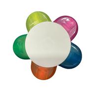 PNJB Children’s Star Assorted 5 In 1 Highlighter, Arts & Craft, Flower-Shaped Design, Fluorescent Pens, Great for Journal Planner Note Taking, Multicolour Pen Suitable For Kids And Adults