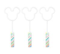 PNJB Colorful LED Mickey Light-Up Wand, Fun Glow Stick Toy for Kids & Parties, Battery-Operated,Flashing Glow Stick for Events, Birthdays & Festivals (3PCS)