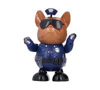 PNJB, Dancing Dog Police Toy, Musical Lighting Doll, Educational Gifts For Kids, Interactive, Robot Dog Toy, Plush Dog, Toys Dancing Dog Toy, Animated Pet for Home