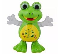 PNJB Dancing Frog With Music, Flashing Lights, Sound Toy For Kids, Easy-To-Access On/Off Switch, Frog's Movements, Groove, Convenience And Portability, Multi-colour,