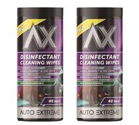 PNJB Disinfectant Cleaning Wipes, On-the-Go Car Care Solution, Easy-to-Use Disposable Wipes, Quick-Dry Formula Leaves No Sticky Residue, Interior Cleaner & Disinfectant, Citrus Scent, (2PCS)