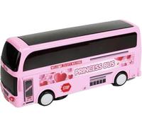 PNJB Double Decker Princess City Bus Toy For Kids, Bump & Go Car Toy, LED Light And Music, Lightweight and Portable, Imaginative Play, Fun Toy For Kids