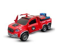 PNJB Electric Light & Music Toy Truck for Kids, Interactive Sound & Flashing LED Effects,Off-Road Vehicle, 360 Degree Rotating Stunt, Long-Lasting Fun, for Kids (Red.)