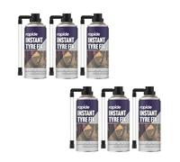 PNJB, Emergency Tyre Repair 200ml for Bikes (Bicycle), Subsequent Tire Repair, Rapid Remedy for Punctures Without Dismantling (6 Pack)