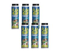 PNJB Flea Killer Powder Crawling Insect Killer Indoor & Outdoor, Comprehensive Pest Control, Effective Elimination, Versatile Application, Cost-Effective Solution, 200g Each, (6 Pcs)