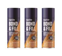 PNJB Foam Filler Spray, Filling Expanding Foam, Wall Panelling, Filling, Bonding, Sealing, Expanding Foam Filler Spray, Insulating Foam Filler 500ml (3 Pcs)